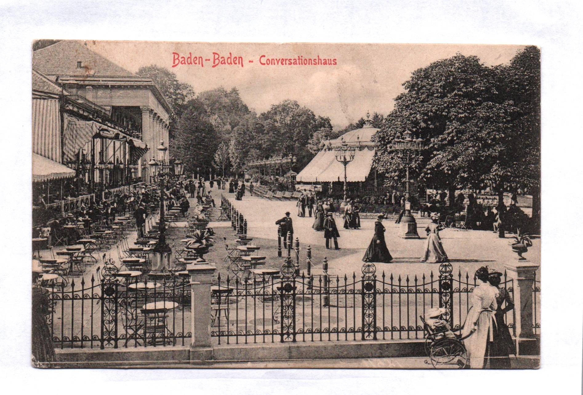 Litho Ak Baden Baden Conversationshaus Litho Ak Baden Baden Conversationshaus