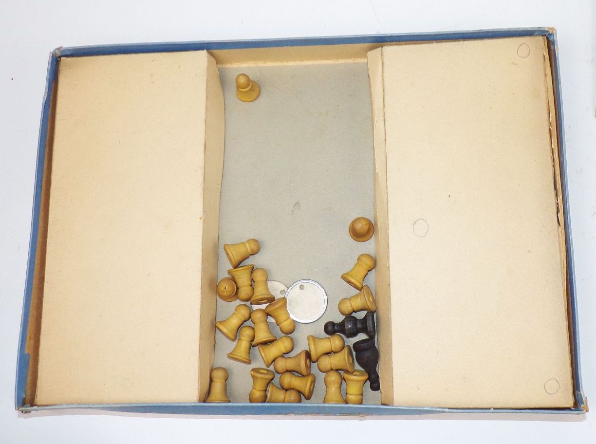 Altes Kriegsspiel Militär Brettspiel um 1910 SR Belagerungsspiel 