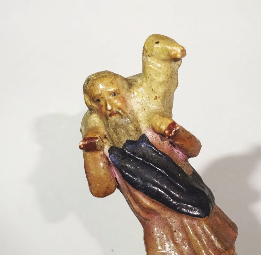 alte Geschnitzte Krippenfigur Schäfer Hirte 1900er Holzfigur Weihnachten alte Geschnitzte Krippenfigur Schäfer Hirte 1900er Holzfigur Weihnachten