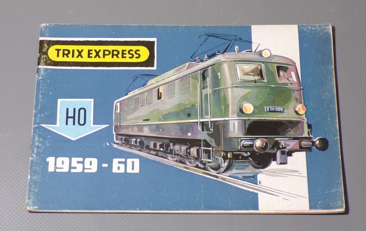 Trix Express 1959 1960 HO Katalog Modelleisenbahn 