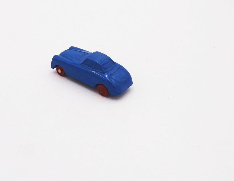 Altes IGES Modellauto H0 Plaste DDR blau