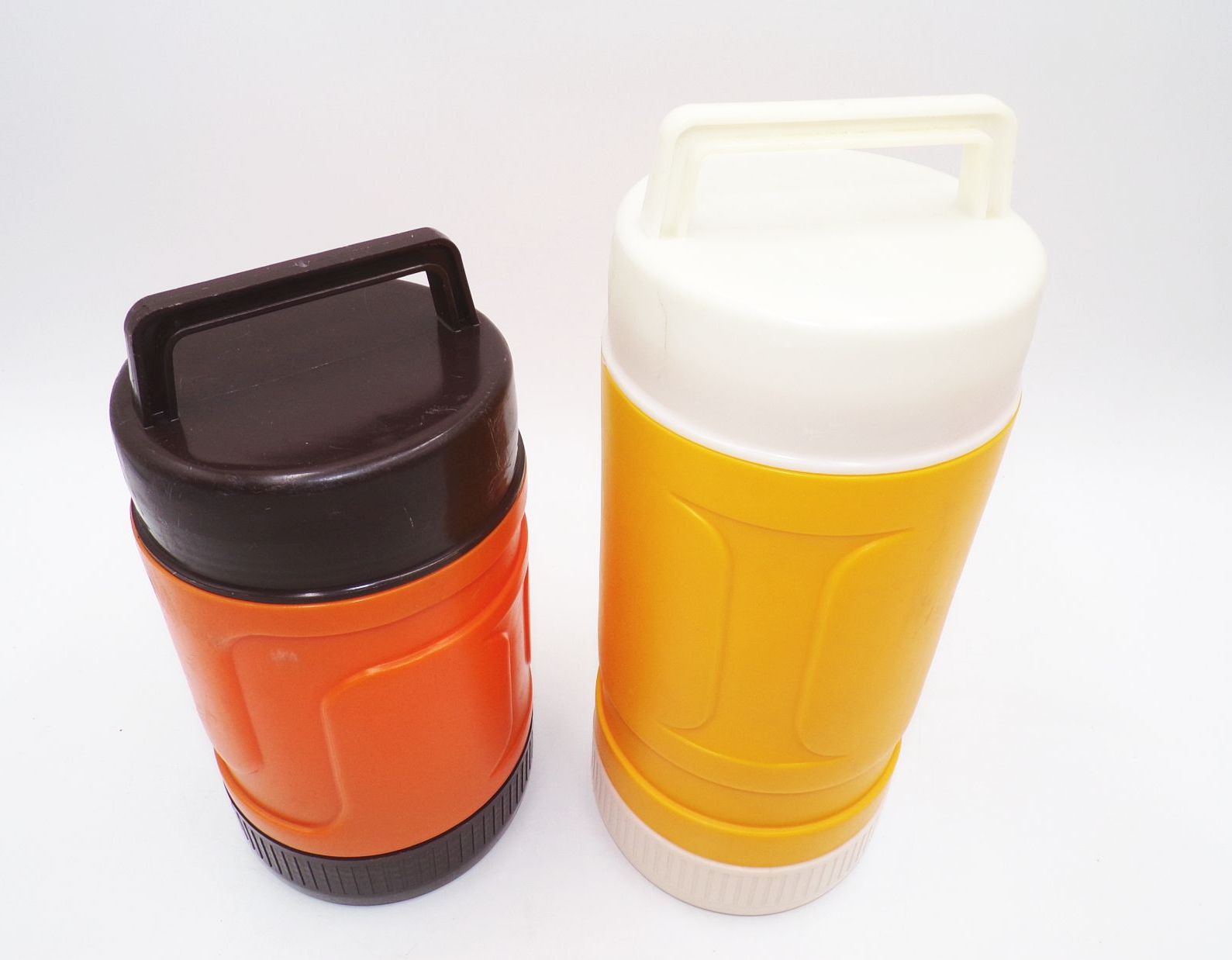 Eisbehälter Thermosflasche DDR Eisbombe 2 Stück Retro