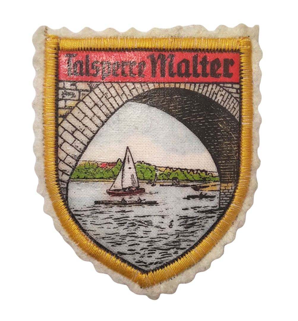 DDR Aufnäher Talsperre Malter patch DDR Aufnäher Talsperre Malter patch