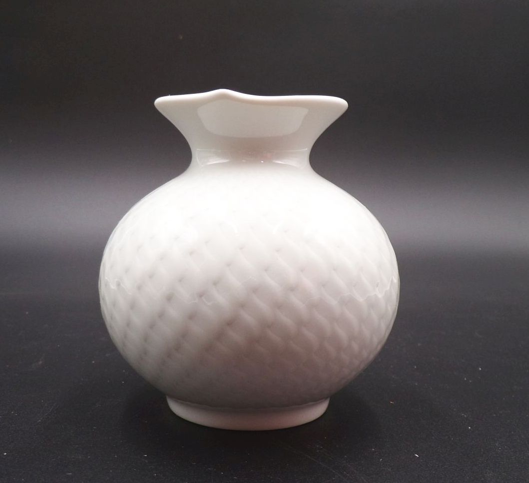 Meissen Vase Weiß klein 9 cm 1 Wahl Design Form