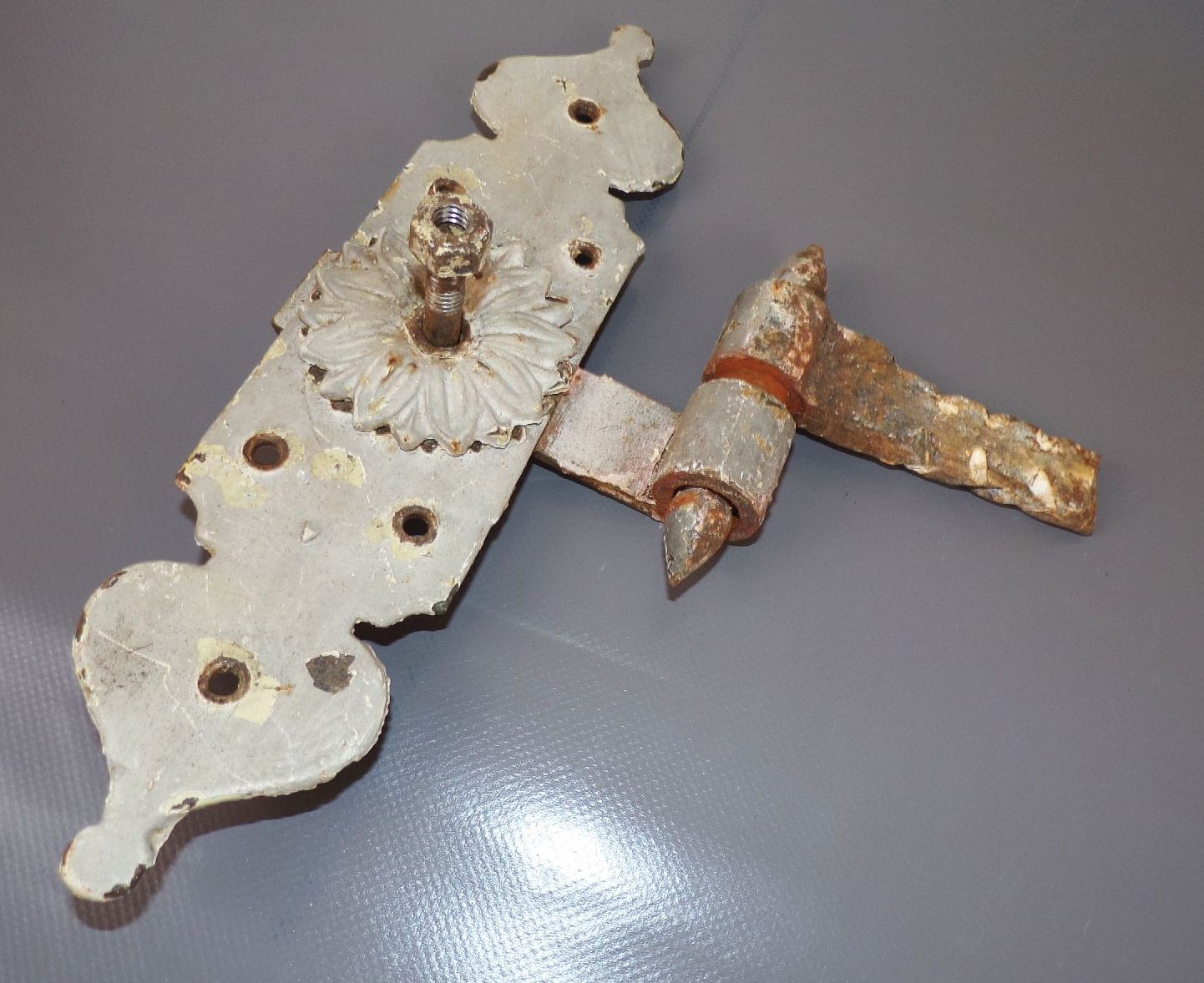 Alte Türbänder Türscharnier Eisen aus Fachwerkhaus 