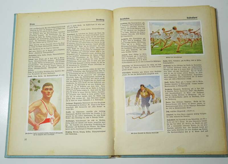 Handbuch des Sports 1932 Babe Ruth Sammelbilderalbum