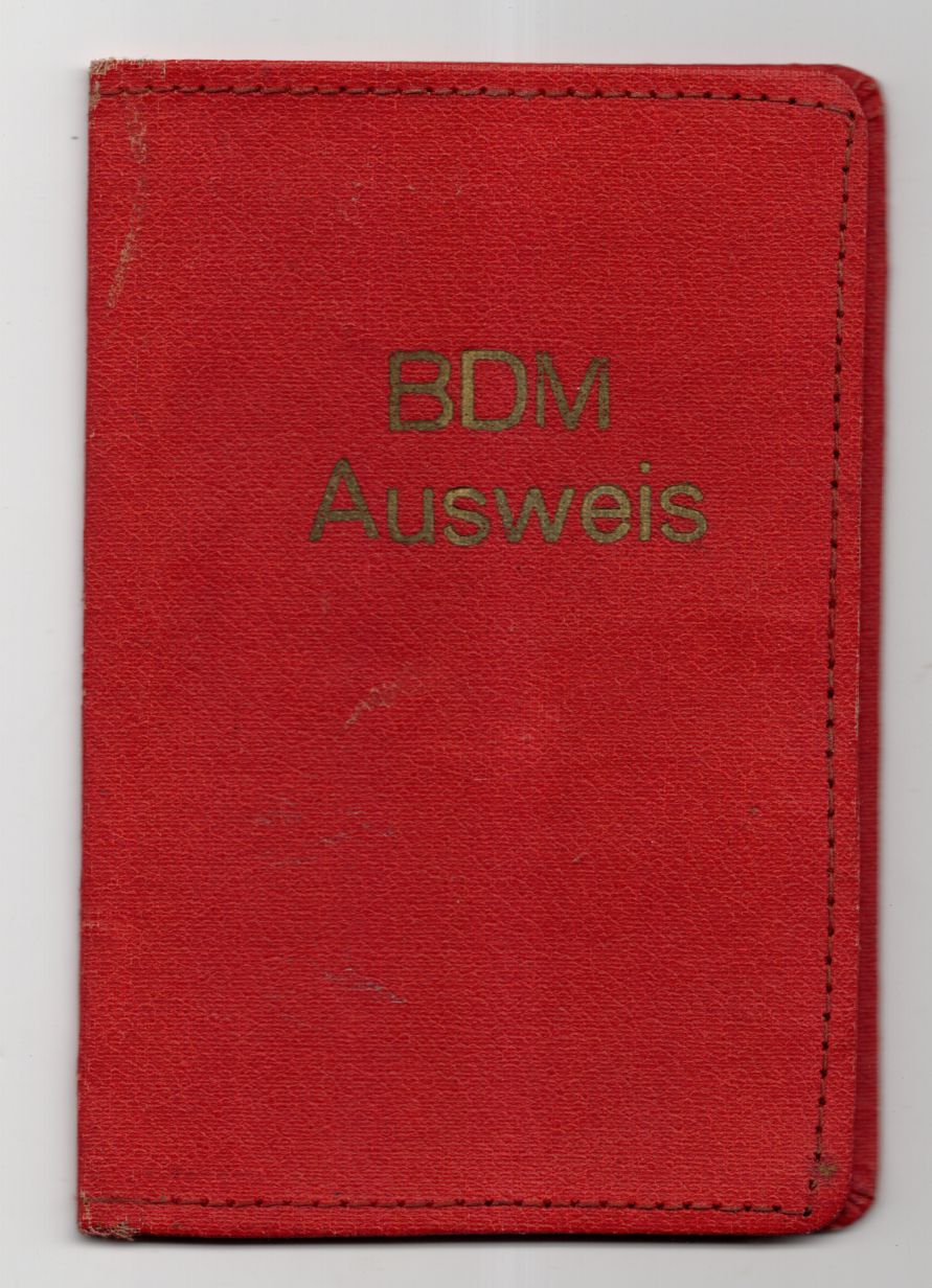 Alte Hülle BDM Ausweis Drittes Reich Bund deutscher Mädchen 