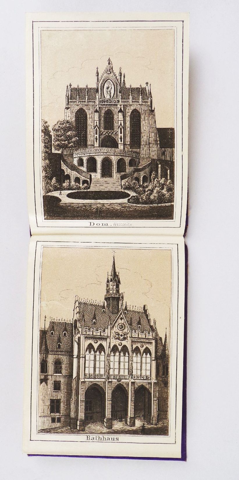Album von Erfurt um 1870 Leporello Album von Erfurt um 1870 Leporello