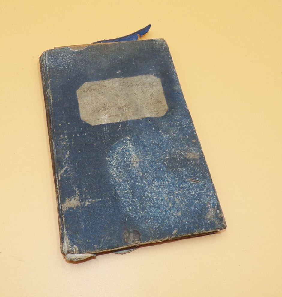 Altes Wanderbuch Tirschenreuth Bayern 1845 bis 1859