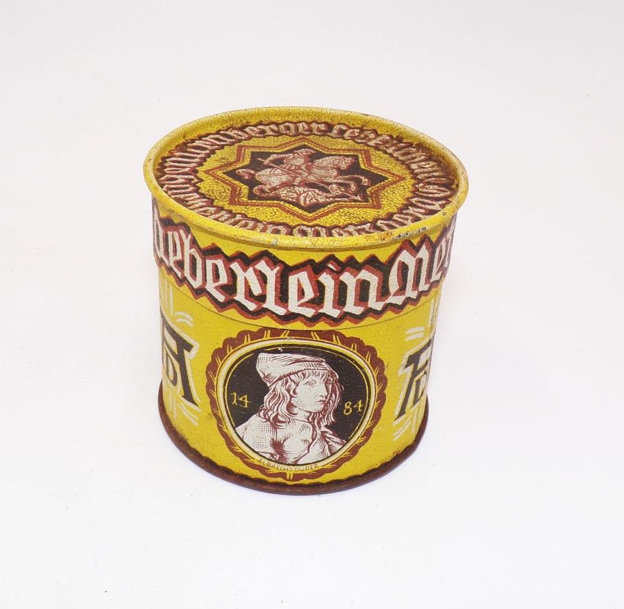 Alte Blechdose Haeberlein Metzger Nürnberg Lebkuchen Albrecht Dürer Alte Blechdose Haeberlein Metzger Nürnberg Lebkuchen Albrecht Dürer