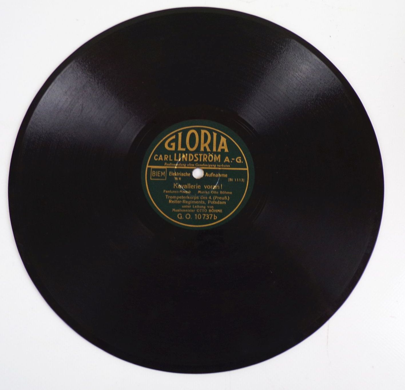 Kürassier Marsch Großer Kurfürst Trompeterkorps des 4 Preuß Reiter Regiments Potsdam