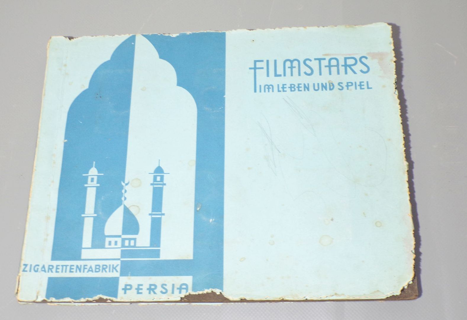 Filmstars im Leben und Spiel Sammelbilderalbum Persia Dresden 1930er 