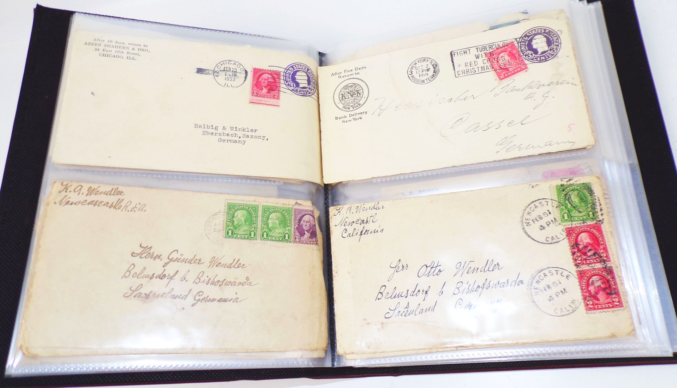 USA Briefmarken Konvolut Briefe