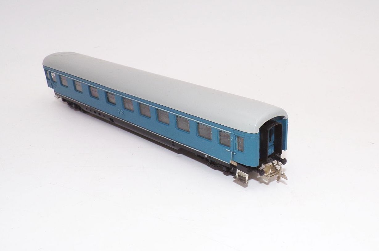 Alter Zeuke TT Schnellzugwagen Blau DR Alter Zeuke TT Schnellzugwagen Blau DR