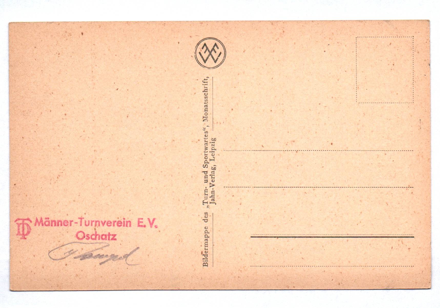 Ak Rhythmische Keulenübung Leipziger Musterschule Groh Sport 