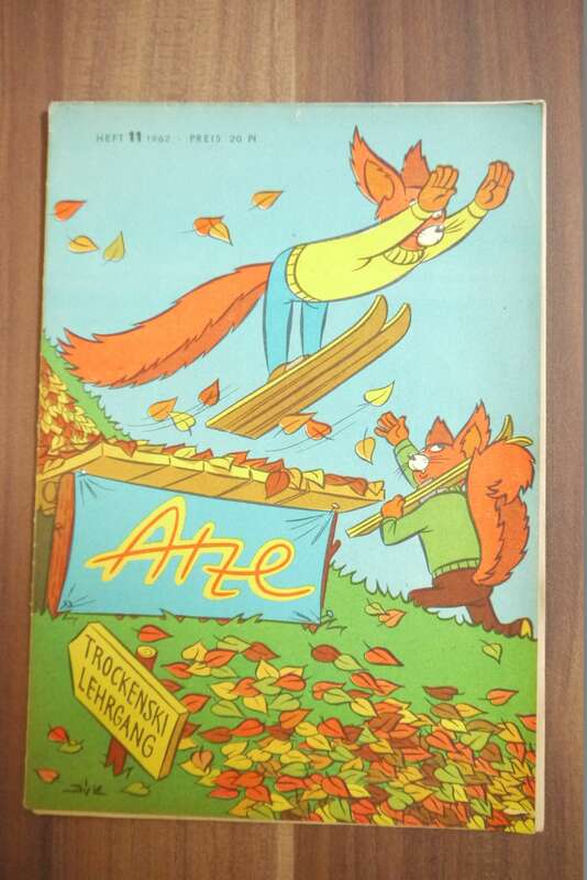 Atze Trockenski Lehrgang 1962 Heft 11 DDR Zeitschrift Kinder