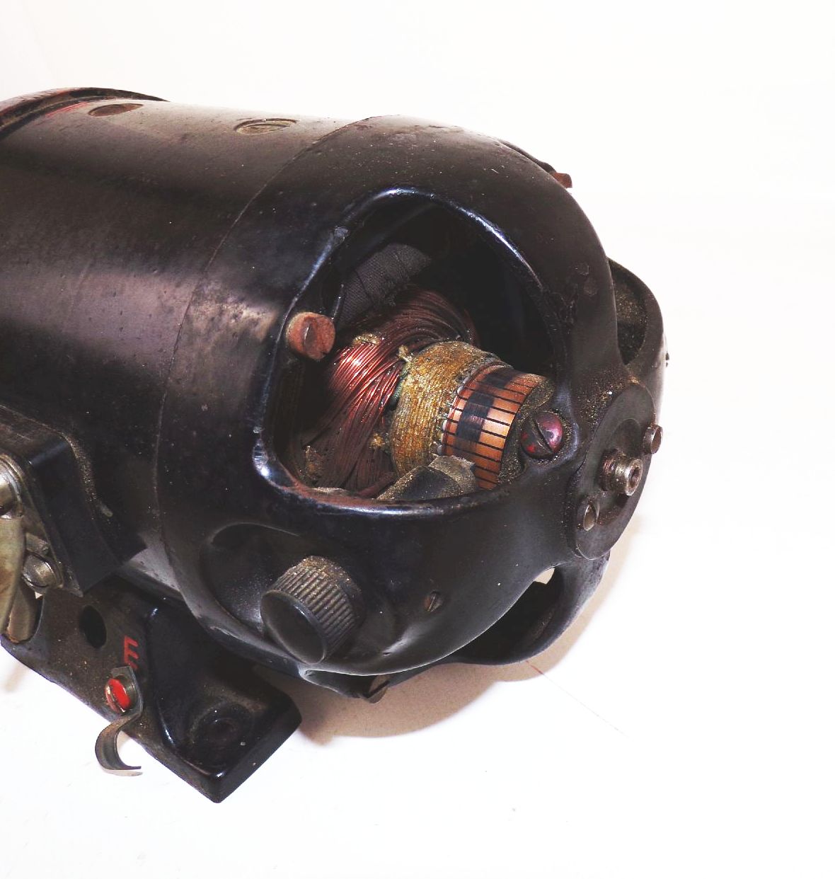 Alter Umformer Motor Vintage Deko Industrie Elektromotor Generator 