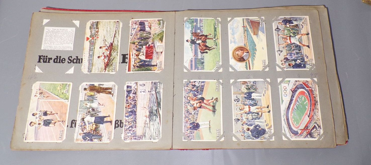 Erdal Kwak Sammel Album Sammelbilder Rotfrosch 1930er 