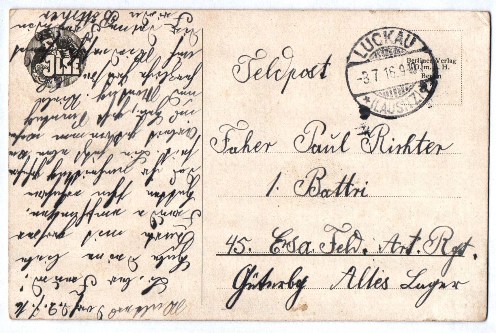 Künstler Ak Kaiser Wilhelm II Feldpost 1916