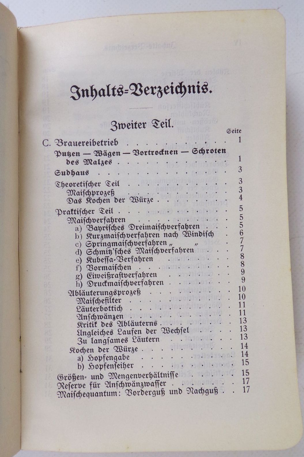 Brauer und Mälzer Kalender 1913 zweiter Teil Brauer und Mälzer Kalender 1913 zweiter Teil