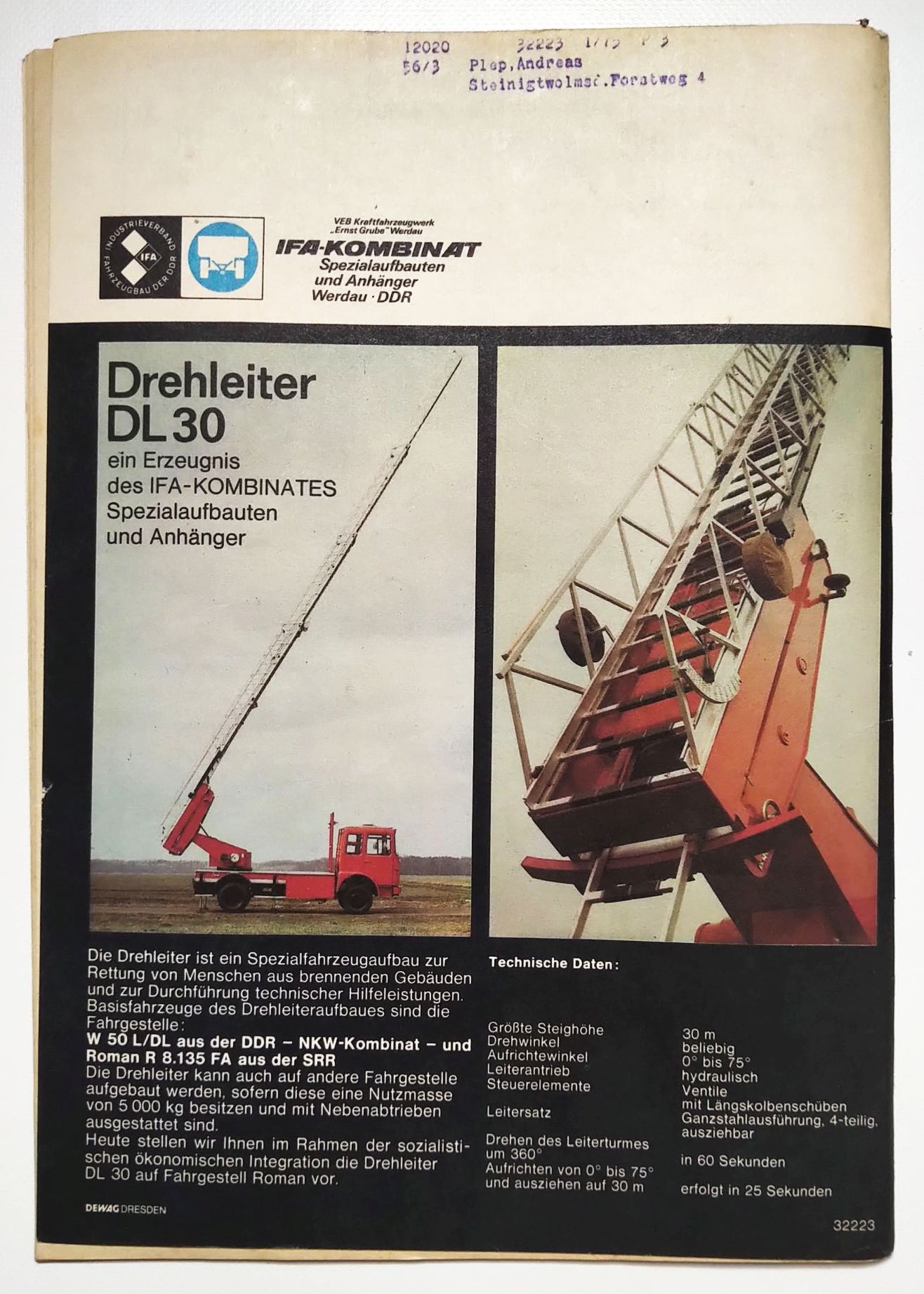 KFT Nr 8 Auspuffdämpfer Trabant 601 Kraftfahrzeugtechnik 1980 Zeitschrift