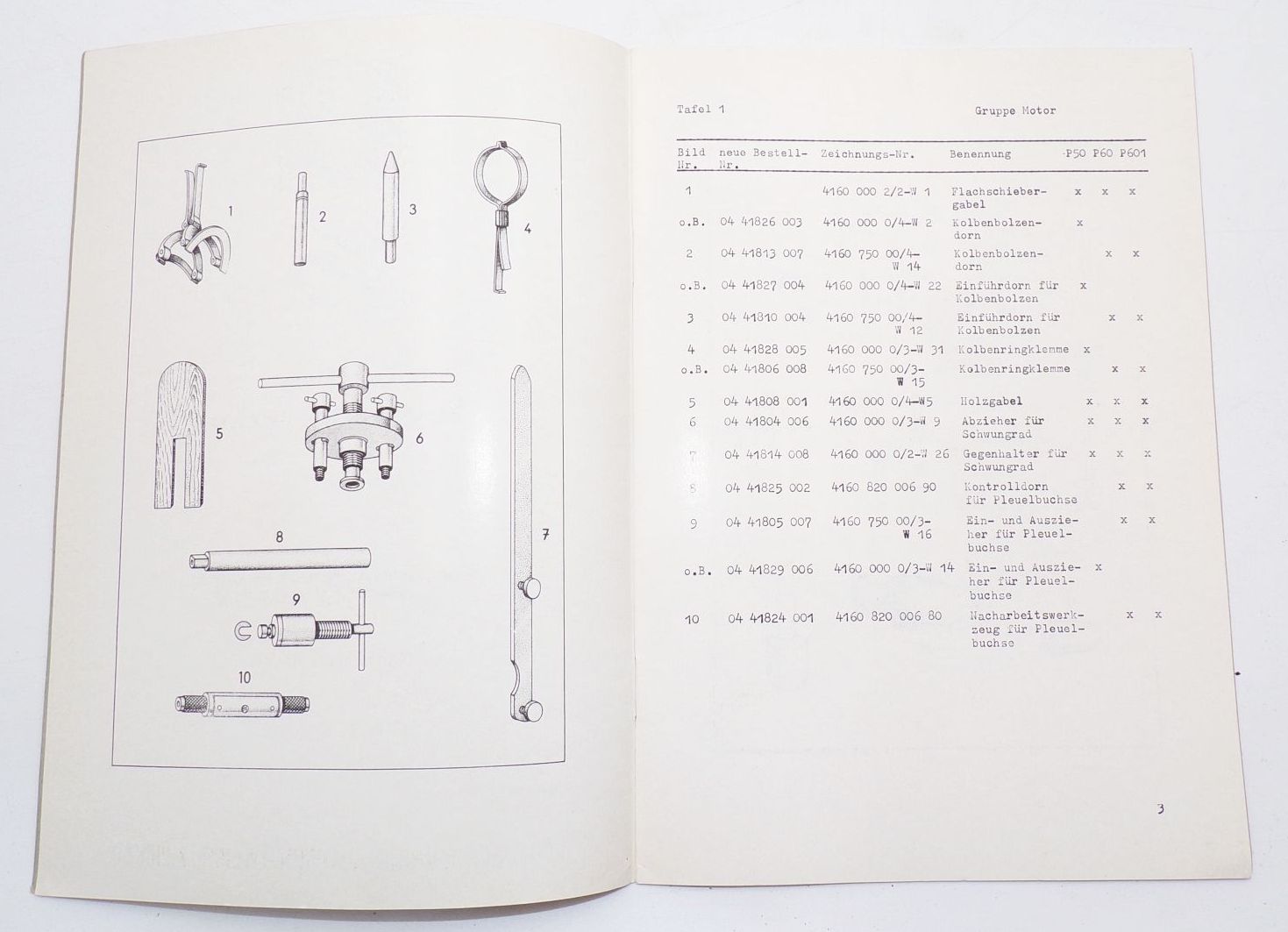Trabant Betriebsanleitung 601 Ausgabe 1970 Garantieabwicklung Spezialwerkzeug Trabant Betriebsanleitung 601 Ausgabe 1970 Garantieabwicklung Spezialwerkzeug