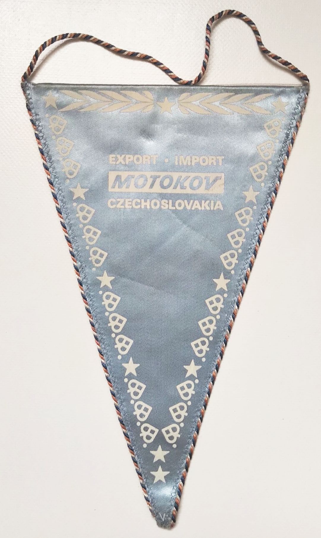 Wimpel Export Import Motokov Czechoslovakia