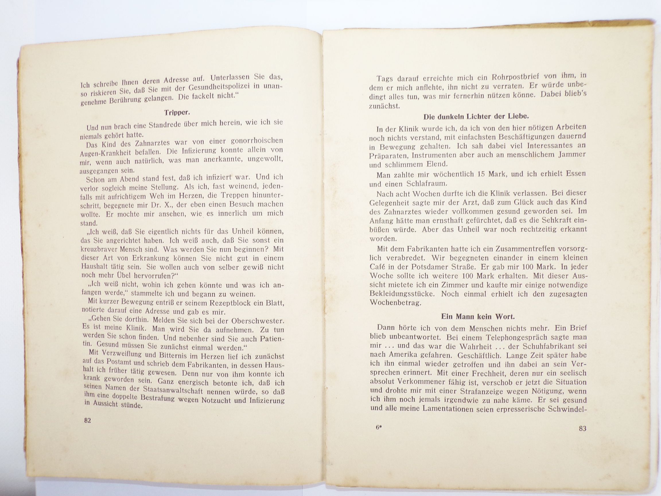 Jedermanns Frauen Prostitution Franz Scott Osisis Reihe 1929