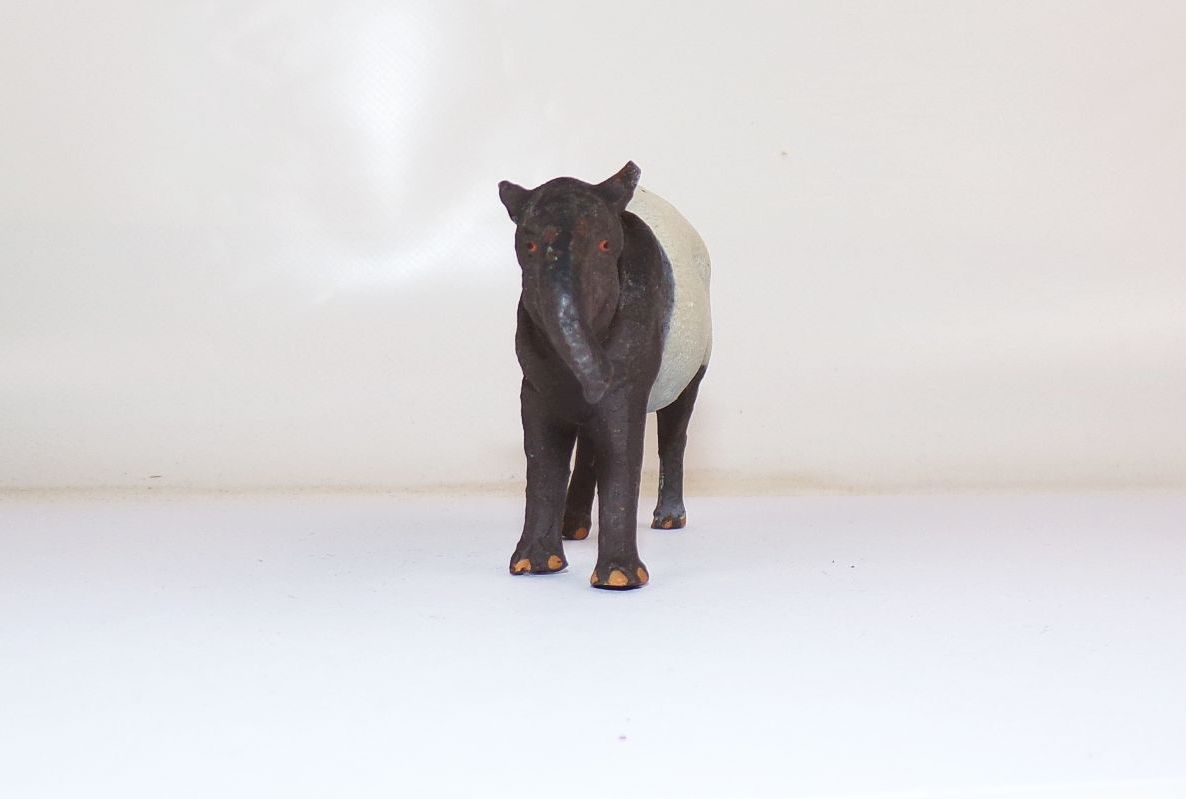 Altes Tapir Massetier Aufstellfigur