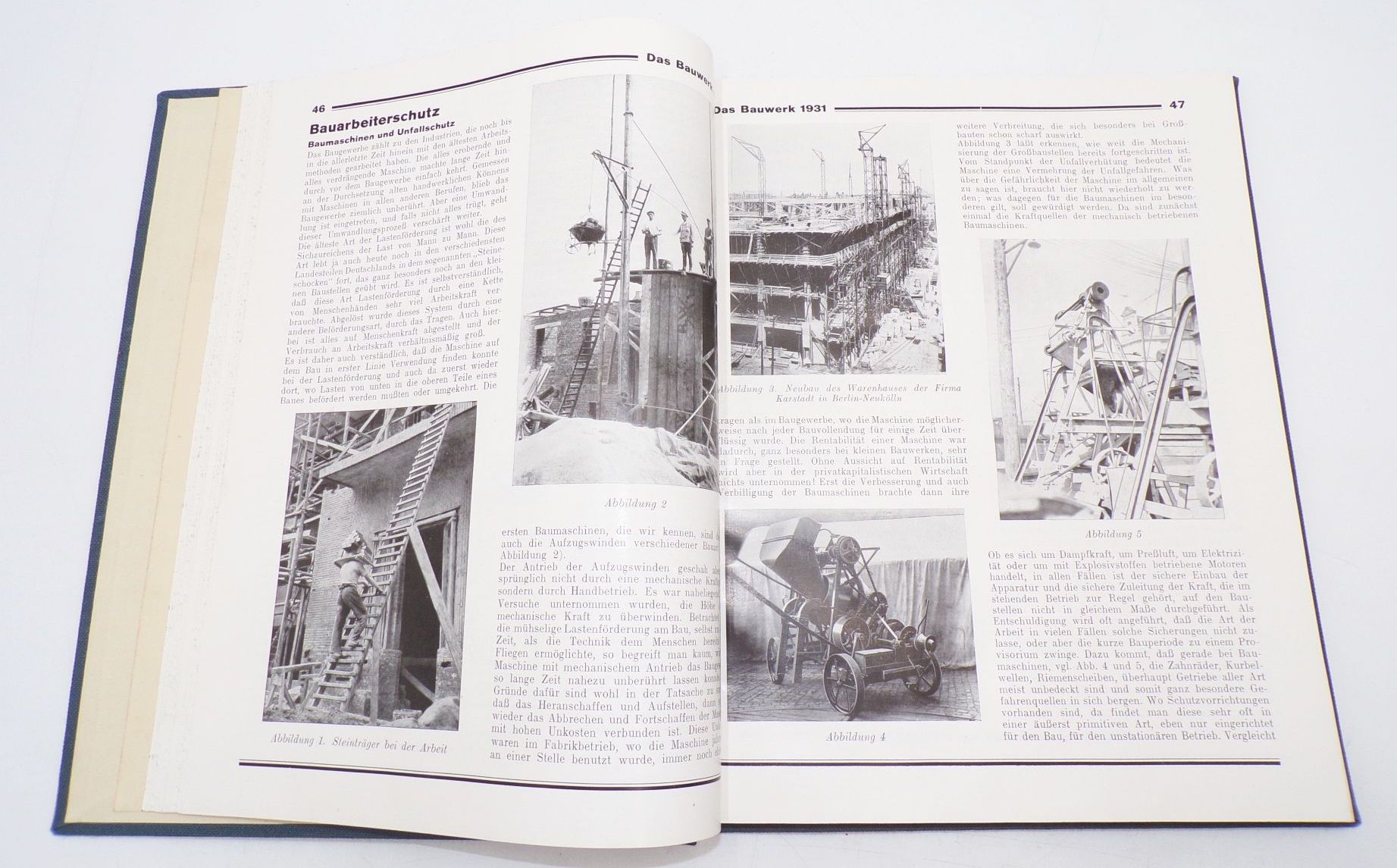 Das Bauwerk Fachblatt des deutschen Baugewerksbundes 1931 