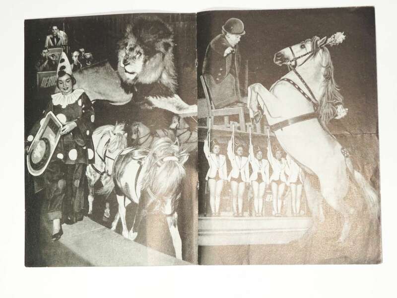 Aeros Circusfestspiele 1954 Zirkus Festspiele Prospekt