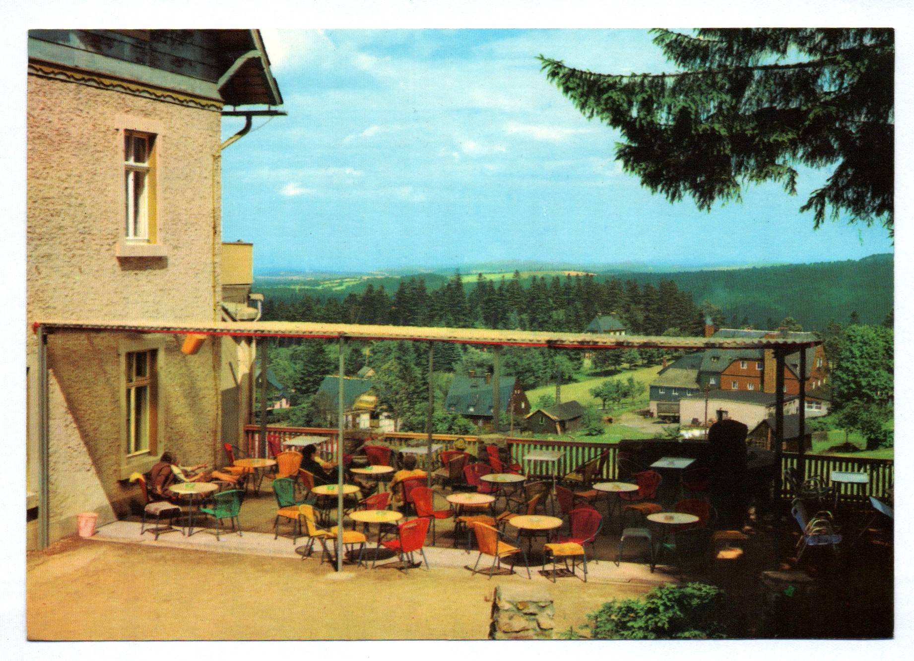 Foto Ak Bärenburg 1972 Ortsteil Oberbärenburg Urlauberkaffee Neues Leben Foto Ak Bärenburg 1972 Ortsteil Oberbärenburg Urlauberkaffee Neues Leben