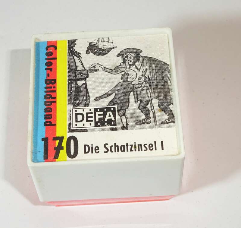 Defa Color Bildband 170 Die Schatzinsel I Diafilm Rollfilm DDR 