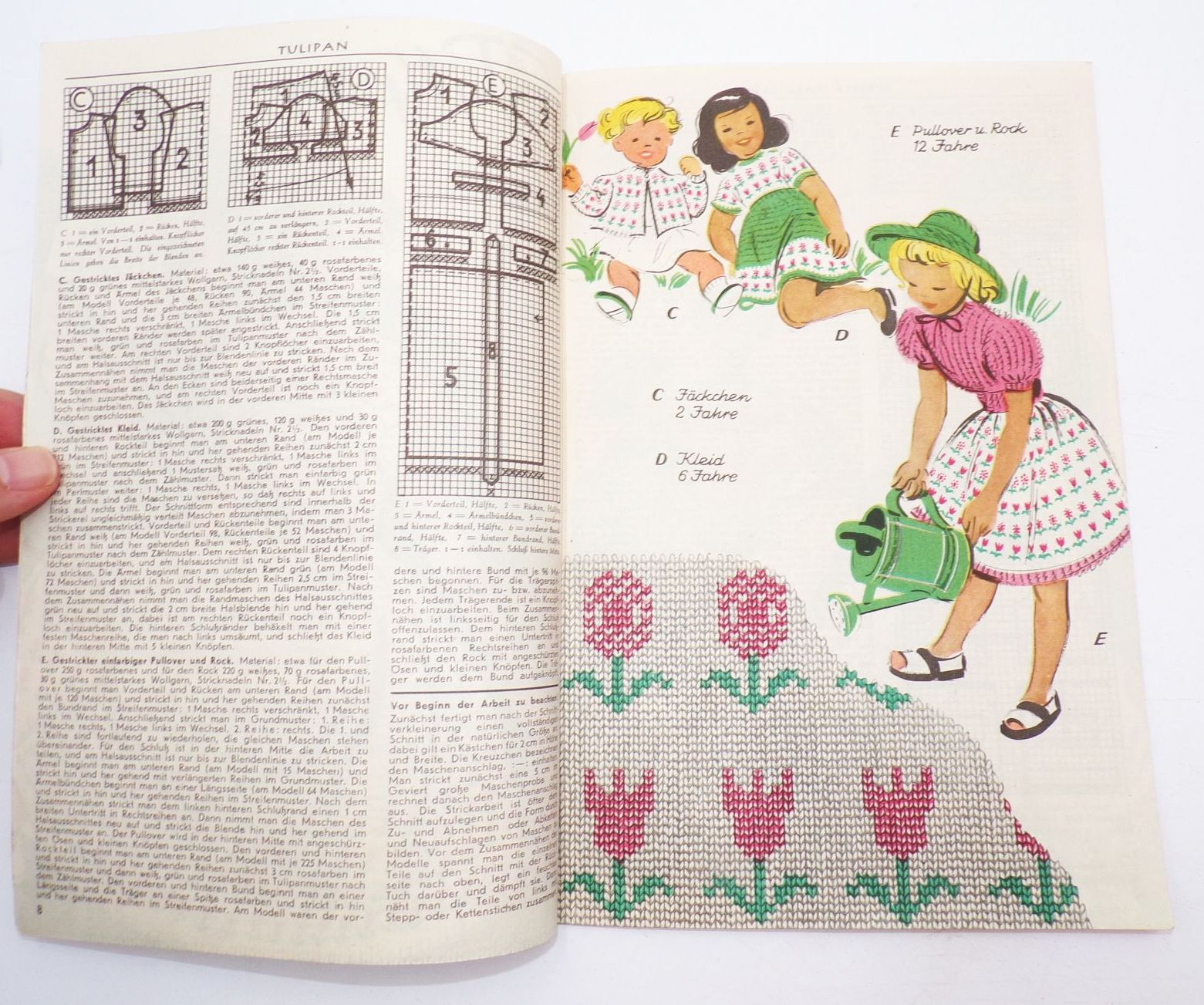 Heft 140 Modelle Musterstrickerei für Erwachsene und Kinder Vintage Heft 140 Modelle Musterstrickerei für Erwachsene und Kinder Vintage