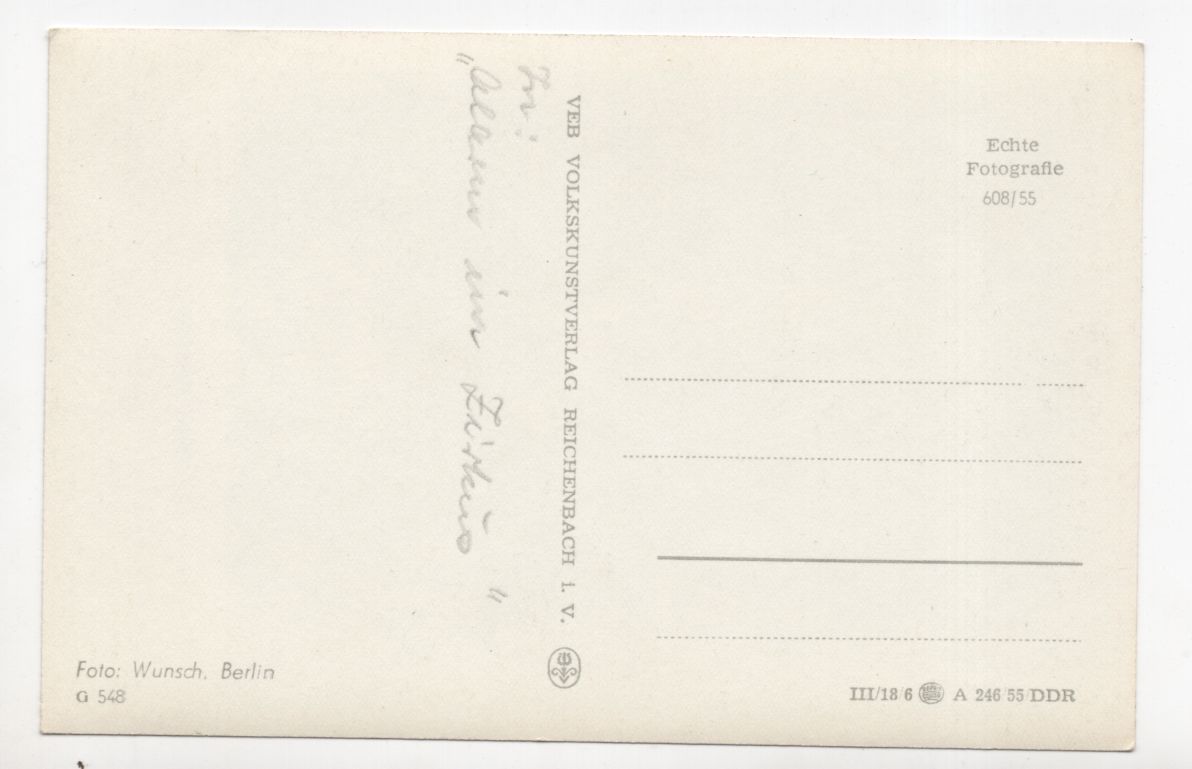 Ak Hans Klering Schauspieler DDR 1955