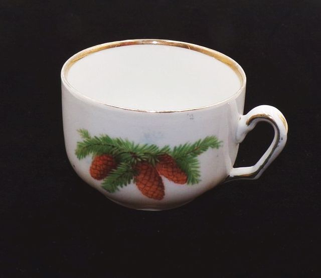 Alte Andenkentasse R E K Görlitz Weihnachten 1929 Tannenzapfen Schlesien Alte Andenkentasse R E K Görlitz Weihnachten 1929 Tannenzapfen Schlesien
