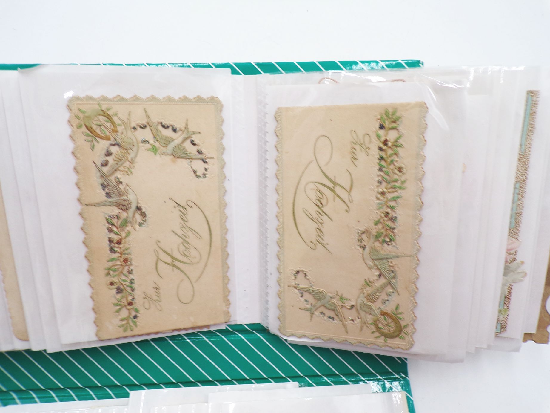 Schmuckpapier Sammlung Kulissenkarten Papierkunst Antik Karten um 1900 Schmuckpapier Sammlung Kulissenkarten Papierkunst Antik Karten um 1900