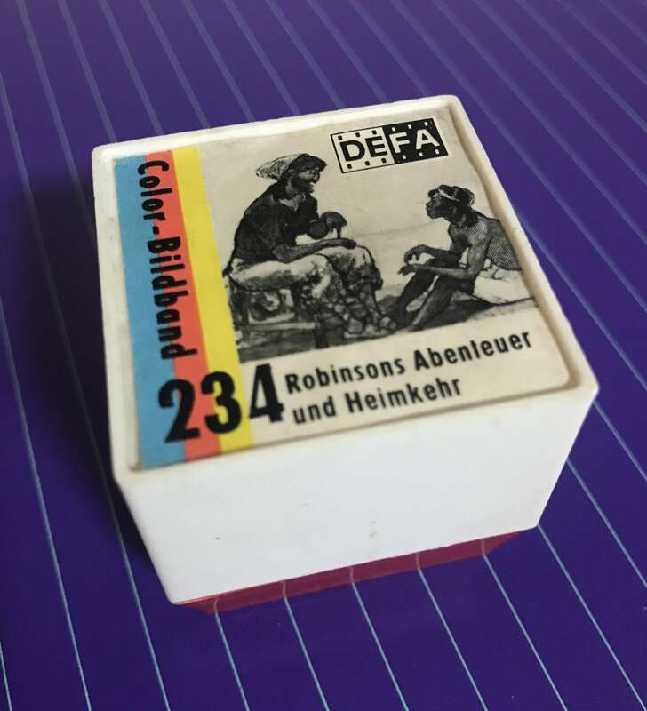 Robinsons Abenteuer und Heimkehr DDR Rollfim DEFA 234 Color Bildband