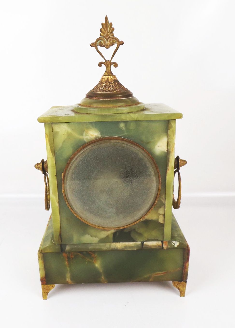 Alte Kaminuhr Pendeluhr Marmor Antike Uhr