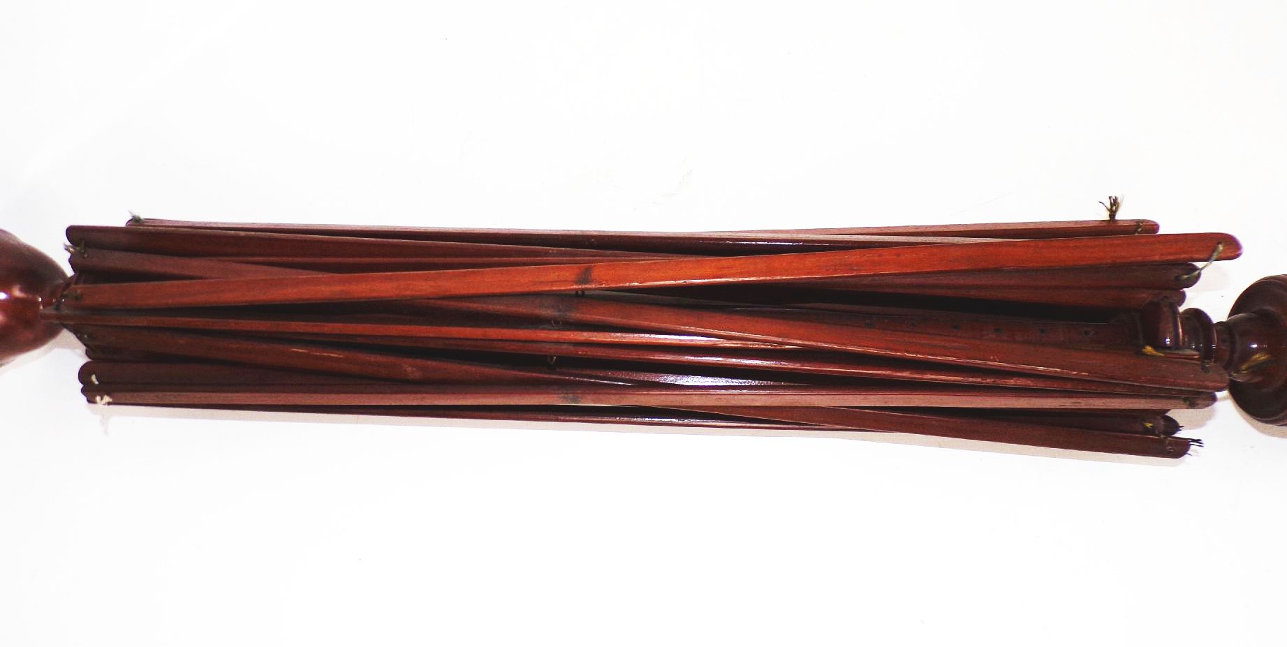 Alte Schirmhaspel Wollwickler Holz Handarbeit Schneider Biedermeier 