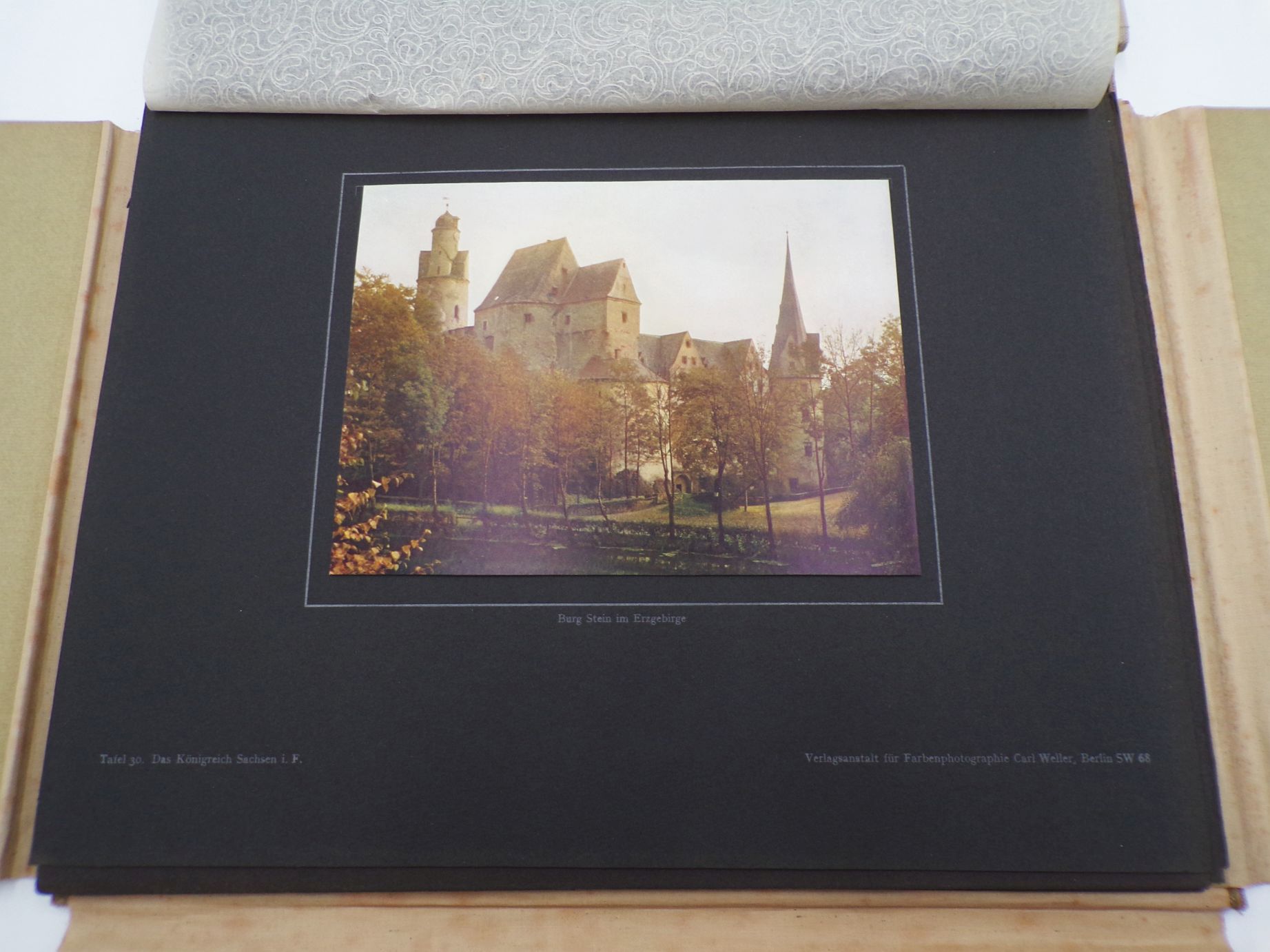 Das Königreich Sachsen in Farbenphotographie Schumann 