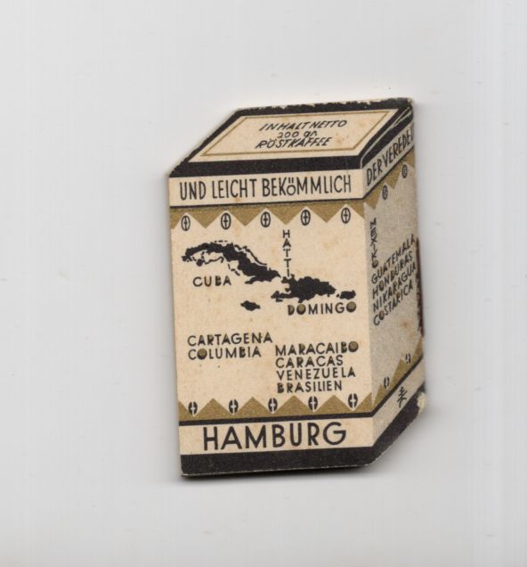 Mini Kalender Darboven Kaffee 1936 Miniatur Taschenkalender Reklame