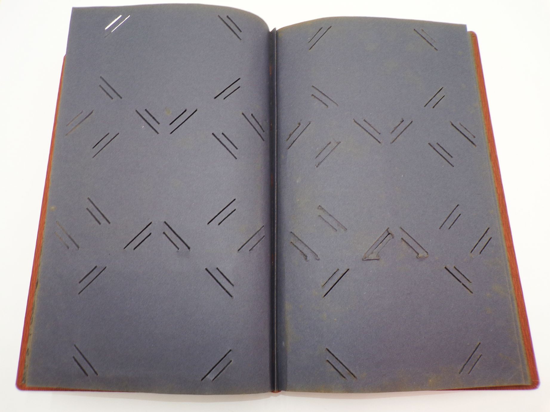 Leeres Ansichtskartenalbum Leeralbum für 256 Karten 