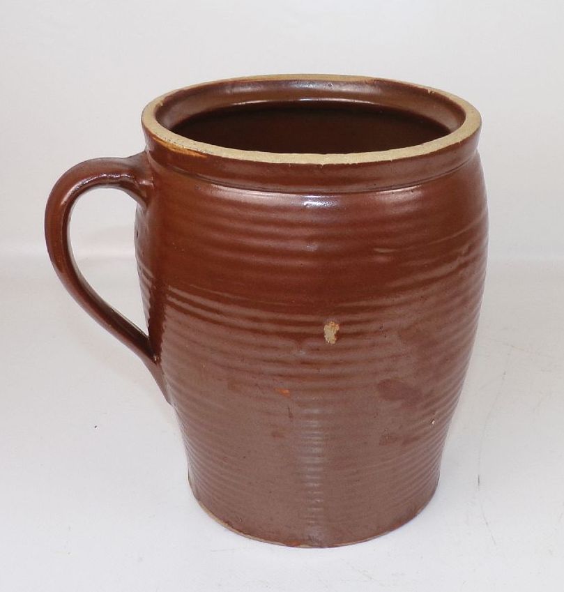 Keramik Gefäß Krug Set 5 Stück Deko Pflanzgefäß Bäuerlich Shabby