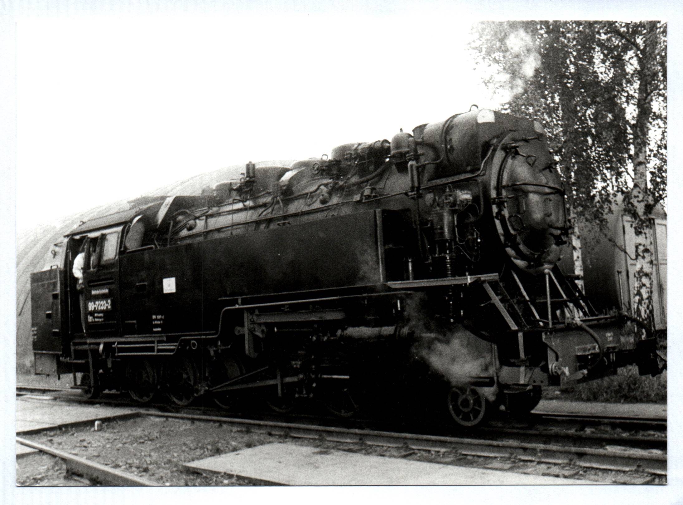 Alte Dampflok 99 7233-2 Görlitz Foto Eisenbahn