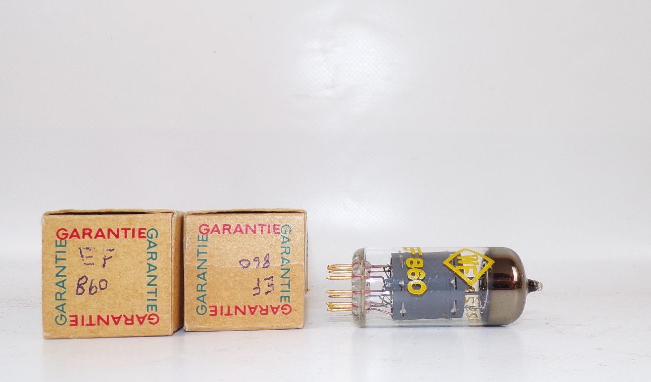 EF860 Röhre von RFT in OVP 2 x tubes