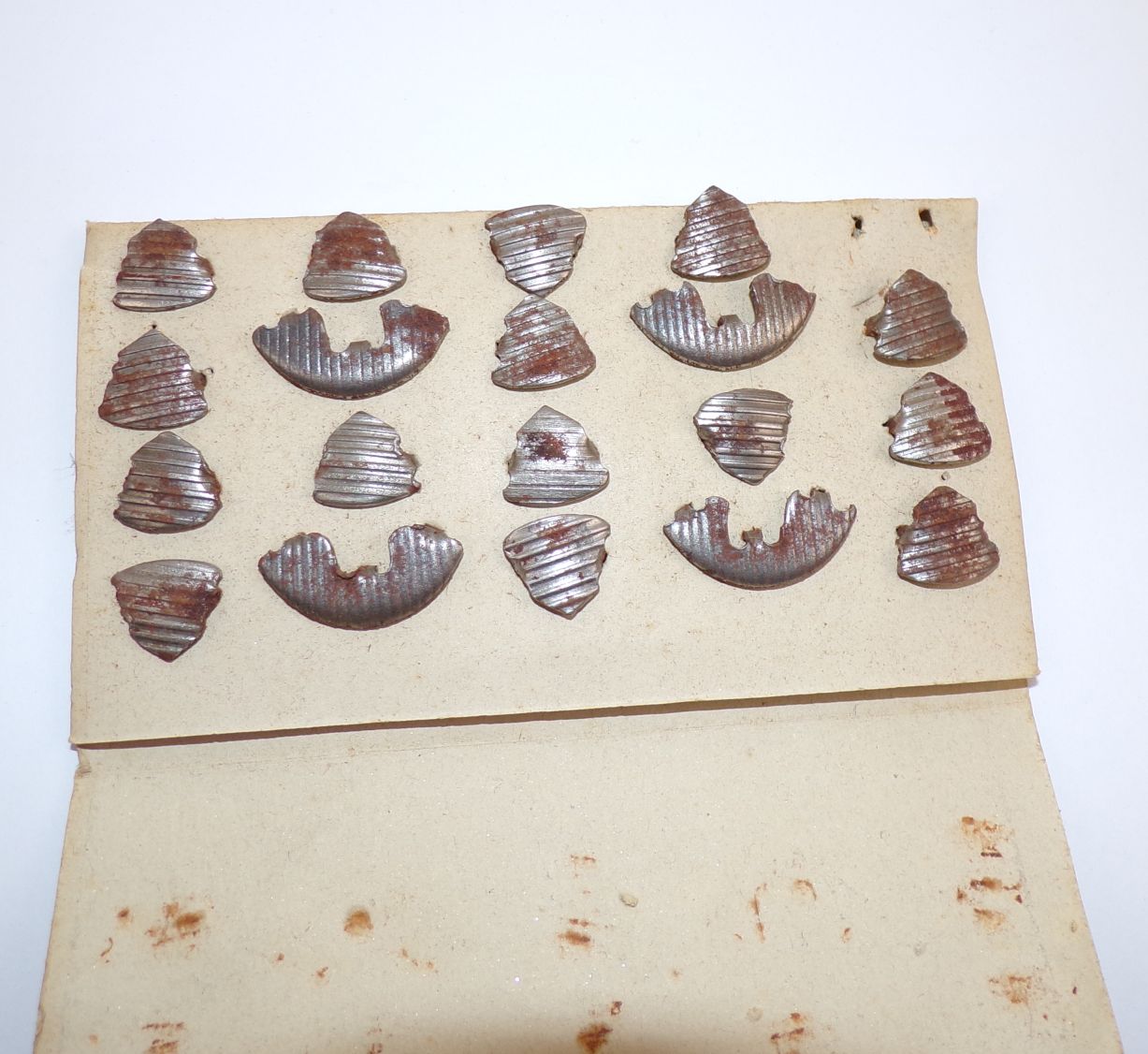 Alte Sohlenschoner Reklame 1930er Werbung Schuster Schuhmacher 