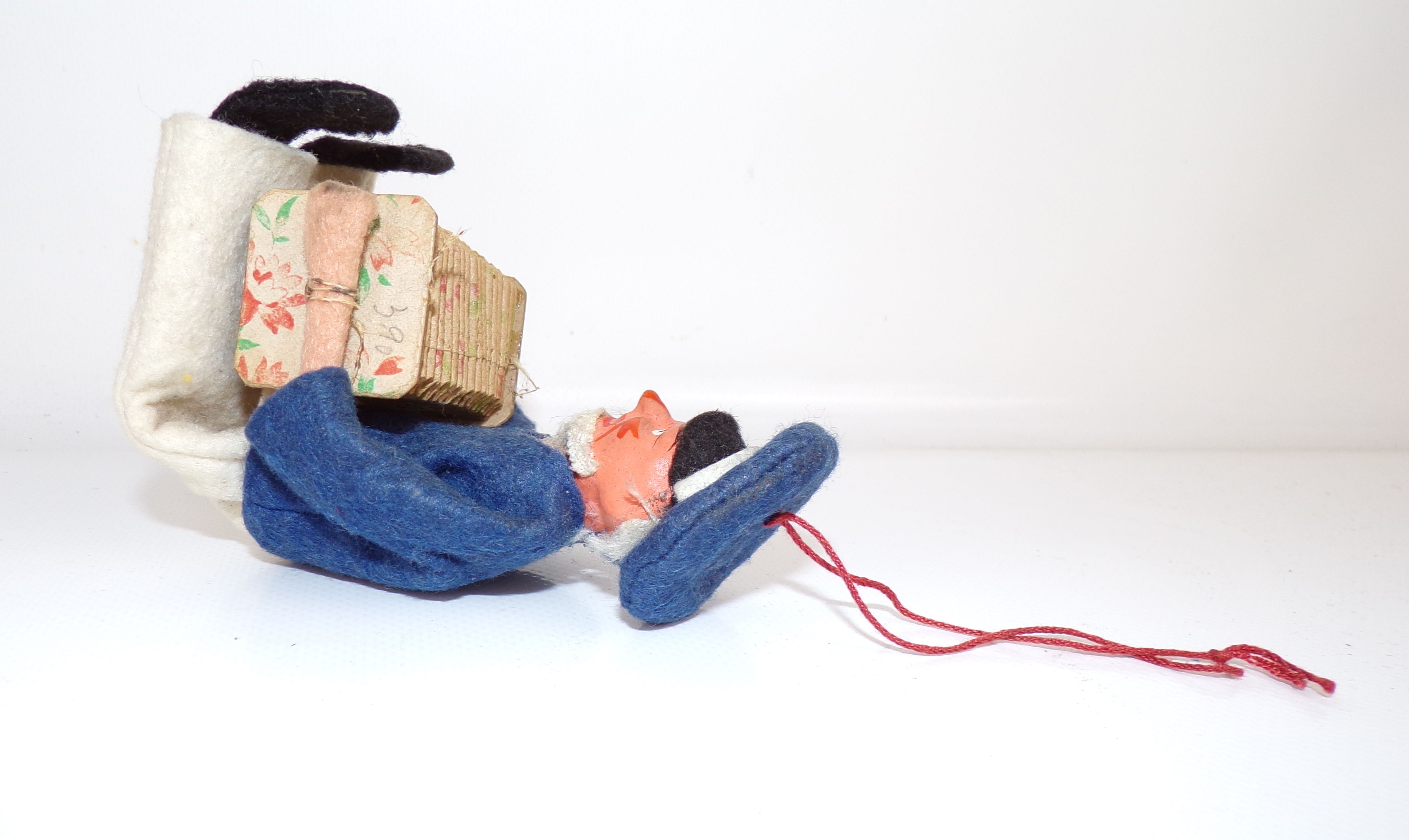 Alte Biegepuppe Matrose Akkordeon Masse Souvenir Käptn Brass Alte Biegepuppe Matrose Akkordeon Masse Souvenir Käptn Brass