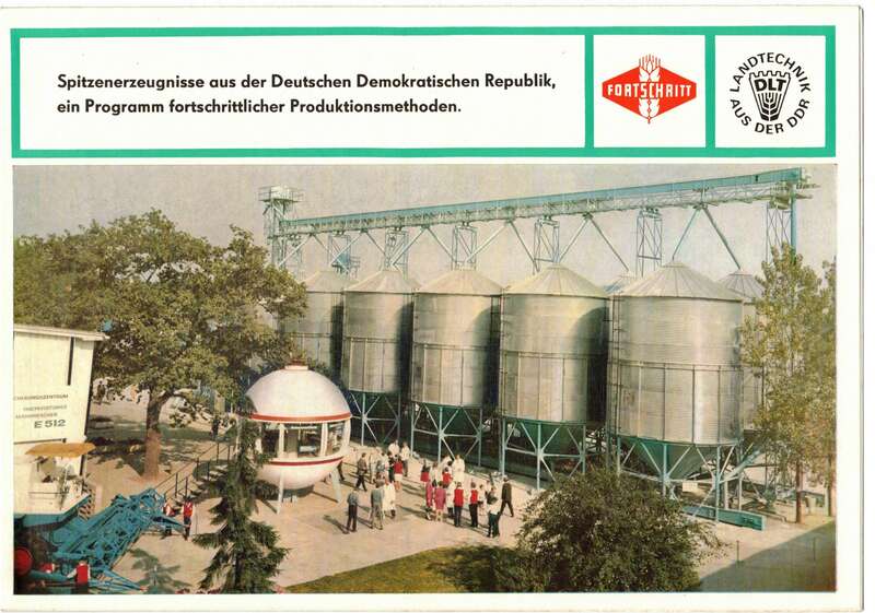VEB Fortschritt Neustadt Spitzenerzeugnisse Landtechnik 1971 DDR Landwirtschaft  H3 