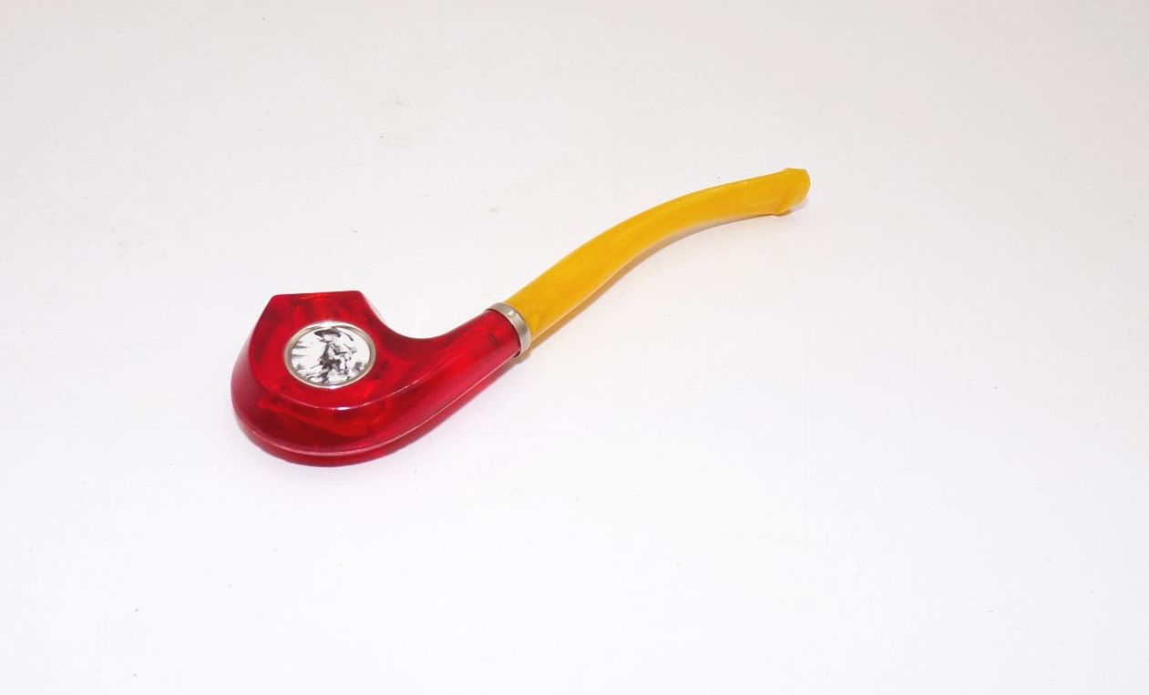 Altes Souvenir Armband Pfeife DDR catalin 